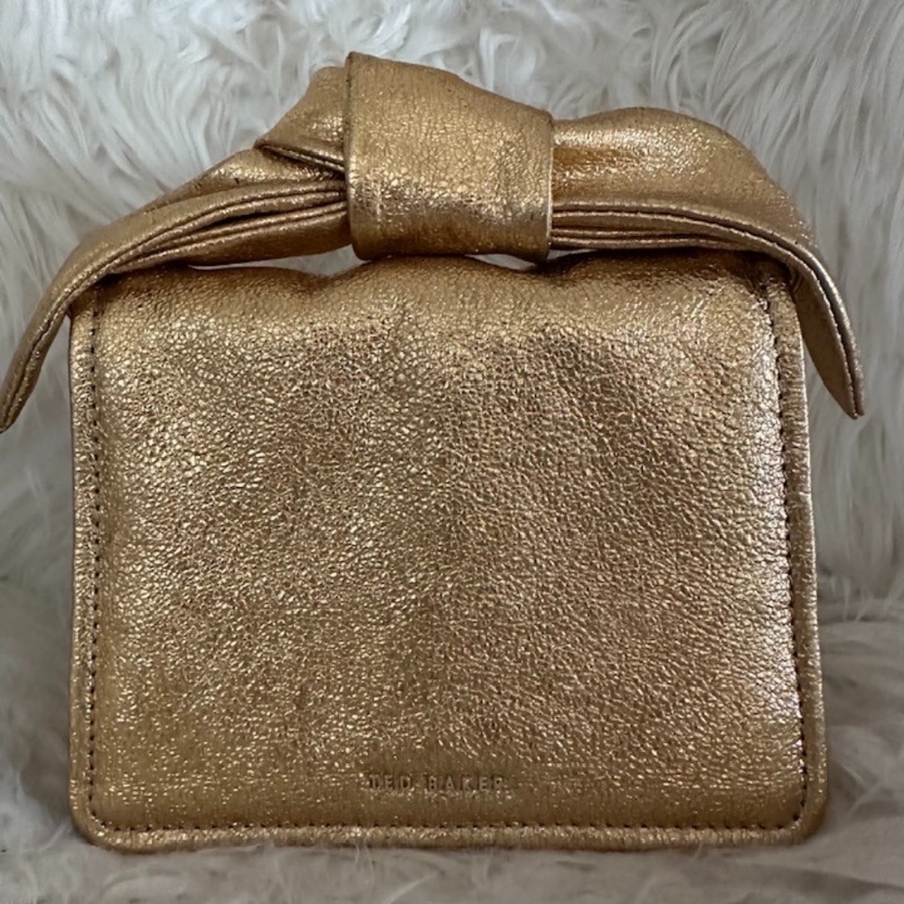 Ted Baker Gold purse